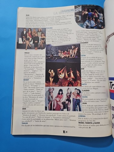 Timbiriche Paulina Rubio Sasha Thalia Bibi Gaytan Erik Alix Diego Fey Hanson - Picture 11 of 13