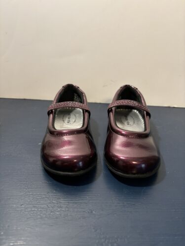 Stride Rite Mary Jane style Burgandy color patton shoes 7M - Picture 1 of 6