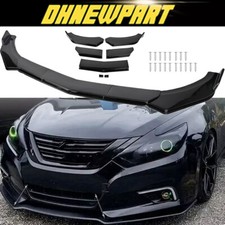 Front Bumper Lip Splitter Spoiler Body Kit Gloss Black For Nissan Altima 2013 D Front Bumper Lip Splitter Spoiler Body Kit Gloss Black For Nissan Altima 2013 D