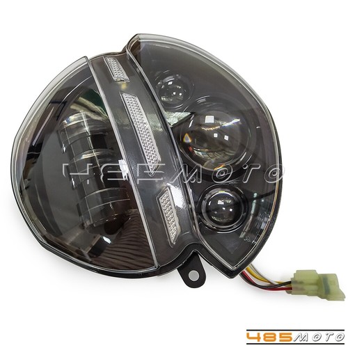 For Ducati Monster 1100S 1100 EVO 695 696 795 796 LED Headlight High Low w/ DRL - Picture 7 of 10