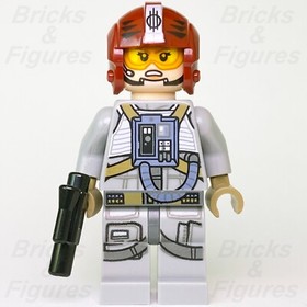 LEGO&reg; Star Wars Sandspeeder Pilot Minifigure Rebel Alliance 75204 sw0882 Minifig