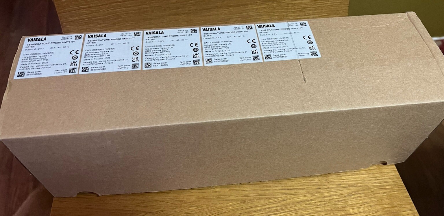 New Box Of 5 VAISALA Humidity & Temperature Probe HMP110T (659)