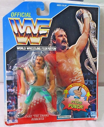 Jake The Snake Roberts 1990 Titan Sports HASBRO Ac...
