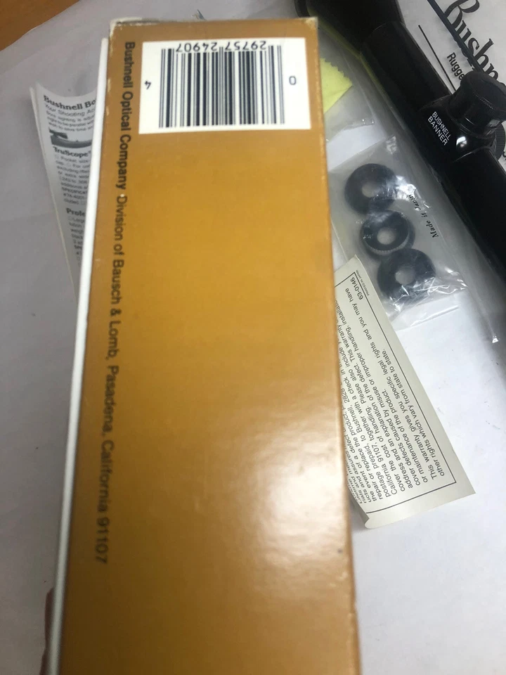 Telémetro prismático BDC BUSHNELL BANNER 3-9x38 gran angular, JAPÓN, RARO Foto 4 de 4