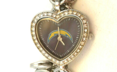 GAME TIME Herz Damen Armbanduhr quartz / NFL San Diego Heart Series Ladys watch