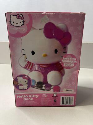 Sanrio Hello Kitty Coin Piggy Bank Paint Your Own *No Paint