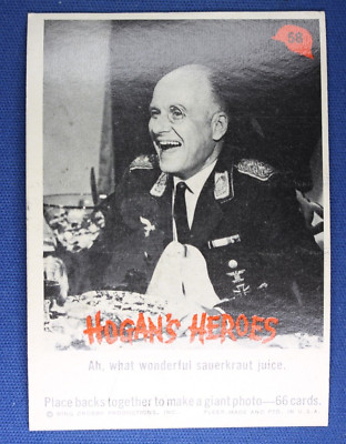 1965 Fleer Hogans Heroes - #58 ''Ah, what a wonderful...'' - Ex++