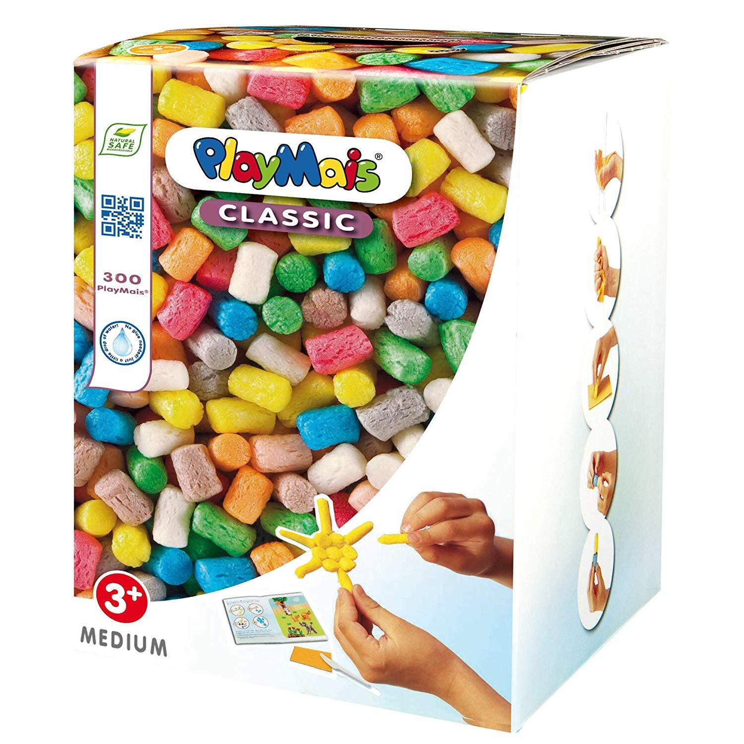 Игровой набор PlayMais 160024 Classic Bastelset 300 bunte Bausteine Motorik Naturprodukt 3490₽