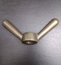 VITE A FARFALLA PER OBLO OTTONE PESANTE VINTAGE