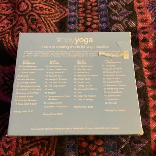 SIMPLY YOGA 4 CD NEW BOXSET - 第 2/2 張圖片