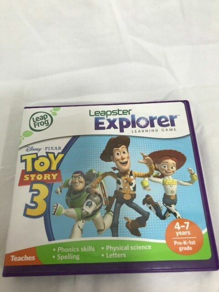 Leap Frog Leapster Explorer Game Disney Pixar Toy Story 3 for sale online | eBay