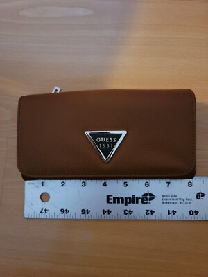 GUESS Cognac Wallet 0000000399