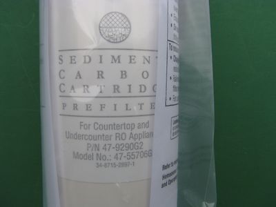 (1)-Water Factory Systems Replacement Sand Dirt Rust Reduction Filter 47-9290G2