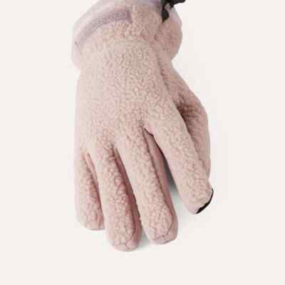 Sealskinz Hoveton wasserdichter Sherpa Fleece Handschuh - pink