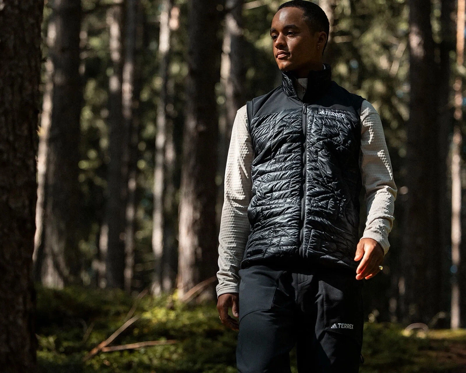 Gilet Adidas Terrex Xperior Varilite Hybrid PrimaLoft homme taille moyenne