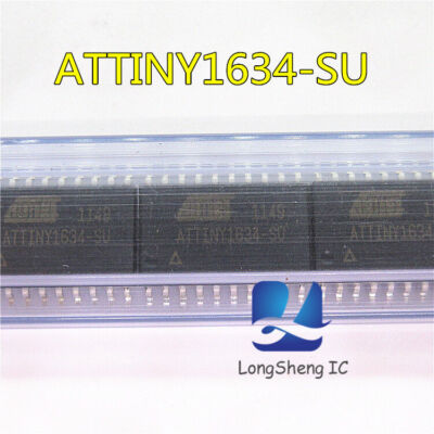 5PCS  ATTINY1634-SU IC MCU 16K   20MHZ 20-SOIC 1634 TINY1634 new #T2*