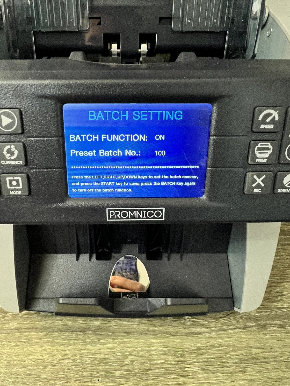 Promnico Money Counter EC1500 eBay