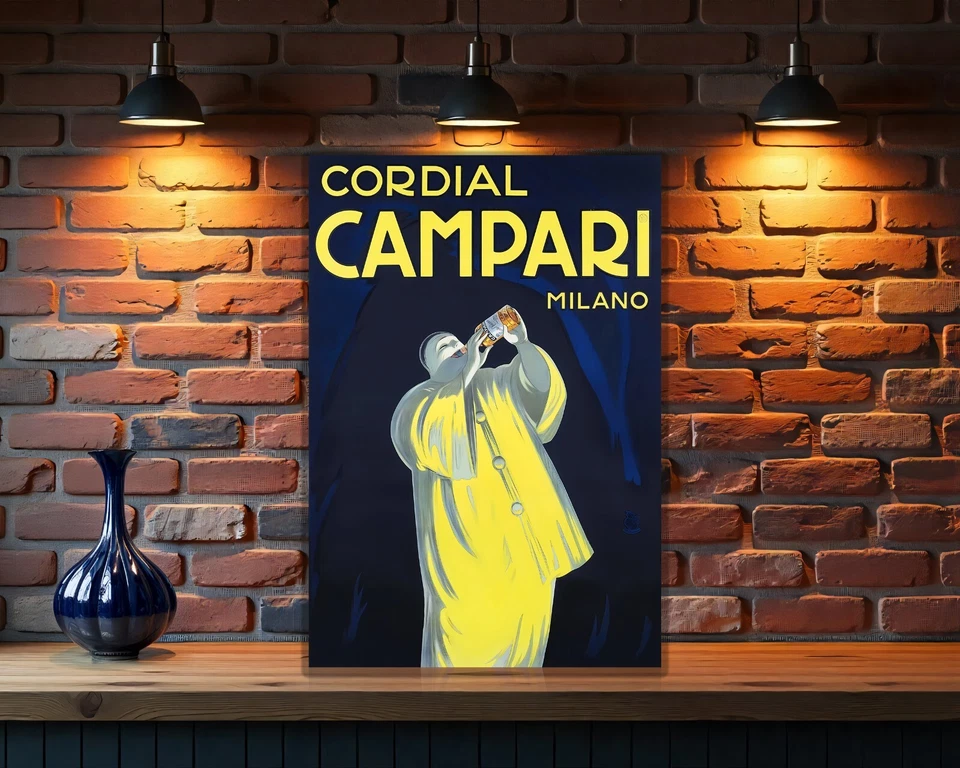 Vintage Cordial Campari MILANO Heavy Metal Sign – 60x40 cm - Image 2 of 4