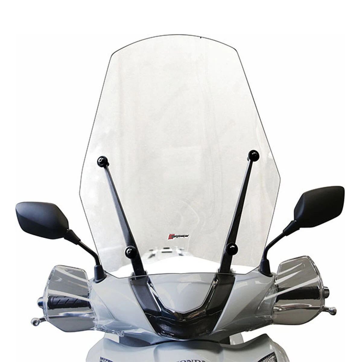 FACO 22031 Windschutzscheibe Transparent Mit Stangen Für Honda Schnecke