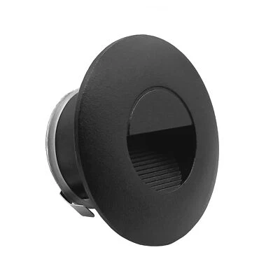 LED Stufenlicht Treppenleuchte Treppenstrahler Einbauleuchte IP65 230V Schwarz - Bild 1 von 4