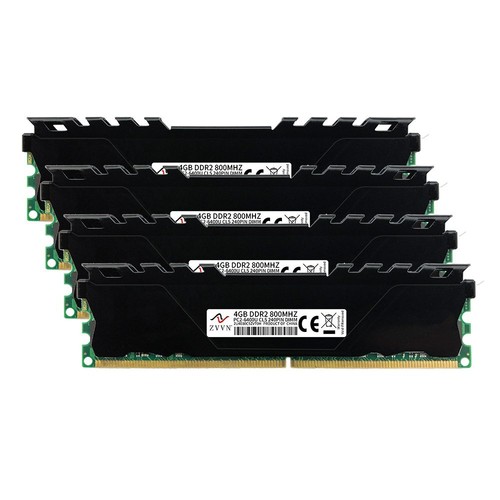16GB 4x 4GB DDR2 800MHz PC2-6400U 240Pin CL5 intel Desktop Memory RAM F2-6400CL5 - Picture 3 of 9