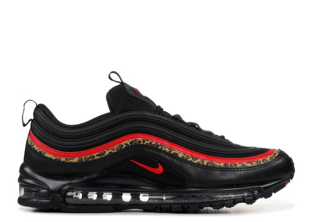 Nike Women Air Max 97 Leopard Pack Black University Red Leopard Print BV6113-001 | eBay