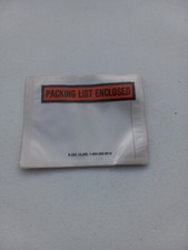 ULine Packing List Enclosed Envelopes 4 1/2" x 5 1/2", 100 Pieces, Self Adhesive