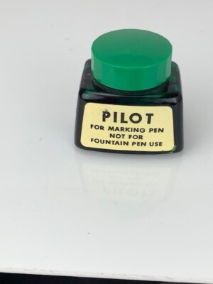 Pilot For Marking (not for Fountain Pens)  Ink Green 51 x 38 x 48mm Japan (e427)