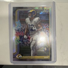 2025 Topps Chrome - Puka Nacua FS-23 Future Stars REFRACTOR LA Rams