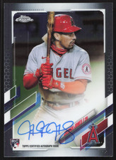 2021 Topps Baseball Chrome Jahmai Jones Rookie Autographs #RA-JJ RC Auto