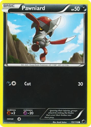 Pawniard - 72/116 - Common Lightly Played Plasma Freeze