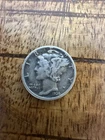 1936 silver mercury dime