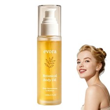 Evora Botanical Body Oil Hydrating Firming Moisturizer For Crepey Dry Skin Care