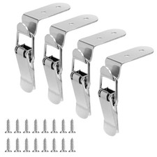 90 Degree Tool Box Hood Locks Latches, Stainless Steel Box Latch Toggle Catch Lo