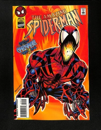 Amazing Spider-Man #410 NM- 9.2 1st Spider-Carnage! Marvel 1996