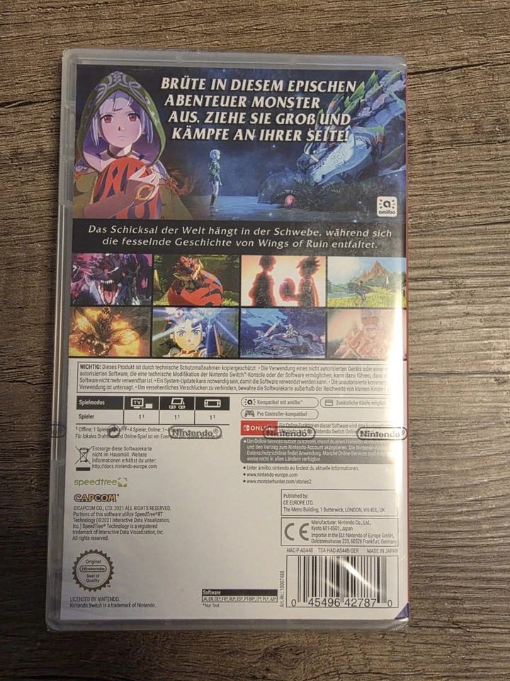 Nintendo Switch: Monster Hunter Stories 2 - Wings Of Ruin - NEU/OVP - Bild 2 von 2