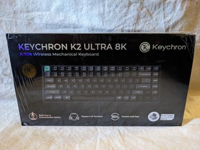 Keychron K2 Ultra 8K Wireless Custom Mechanical Keyboard