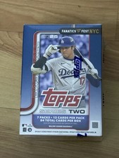 SEALED - 2025 Topps Series 2 Fanatics Fest NYC Exclusive Blaster Box