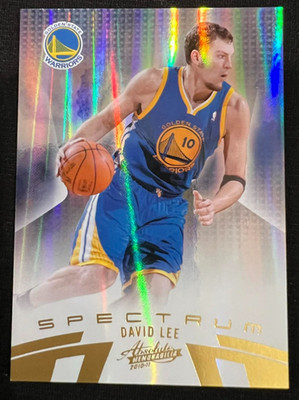 DAVID LEE 2010-11 Absolute Memorabilia Spectrum #39 Golden State Warriors 43/100