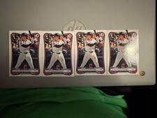 2026 Bowman Lot Of 4 Paper Cleveland Guardians Chase Delauter Rookie Card #37