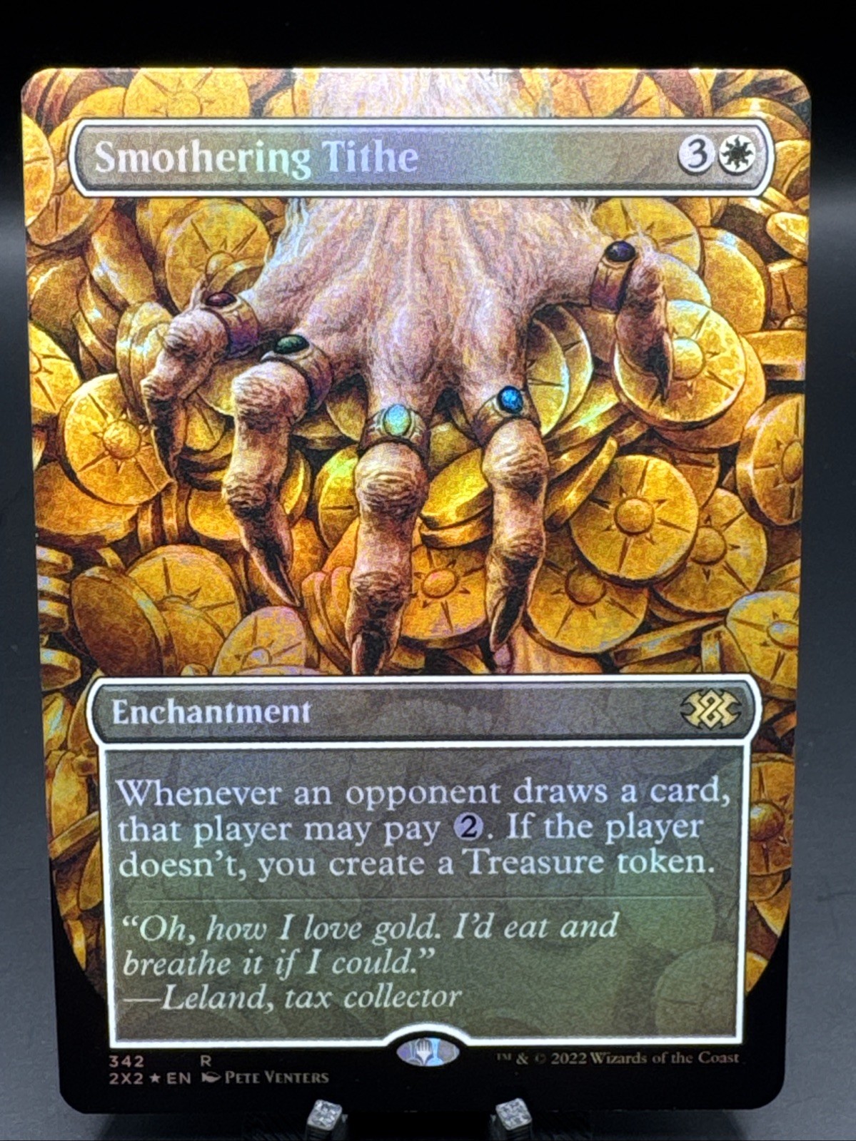 Smothering Tithe (Borderless) Double Masters 2022 Foil