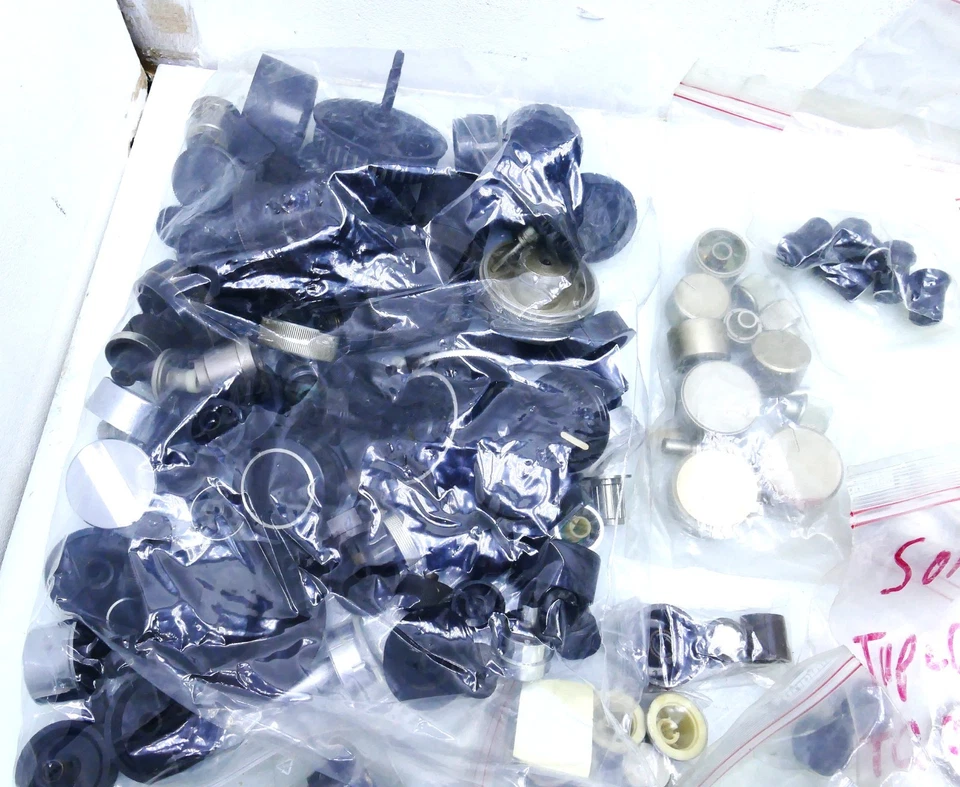 Konvolut Hifi Regler Knöpfe Potikappen Alu Kunststoff Vintage Sony Siemens I778 - Bild 2 von 4