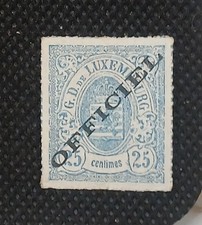 Luxembourg 1881 Scott #O6 Mint