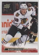 2022-23 Upper Deck Series 2 UD Exclusives 8/100 MacKenzie Entwistle #295 5j8
