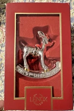 Lenox 2022 Baby’s 1st Christmas Rudolph the Red-Nosed Reindeer Metal Ornament