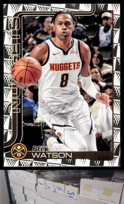 2025-26 Topps #106 Peyton Watson Season Tip Off - CA
