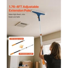 Telescopic Extension Pole 1.76-4 FT MultiPurpose Extendable Pole Sturdy