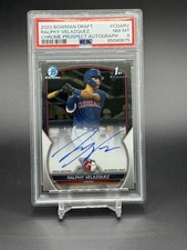 2023 Bowman Draft Ralphy Velazquez 1st Chrome Prospect Auto CDARV PSA 8
