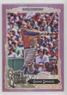 2017 Topps Gypsy Queen Purple 81/250 George Springer #183 0z2x