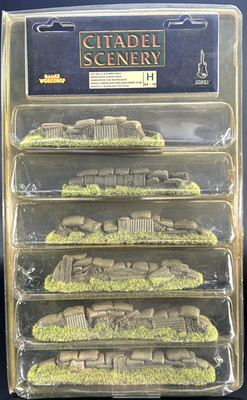 Games Workshop Citadel Scenery - 40k Walls & Barricades